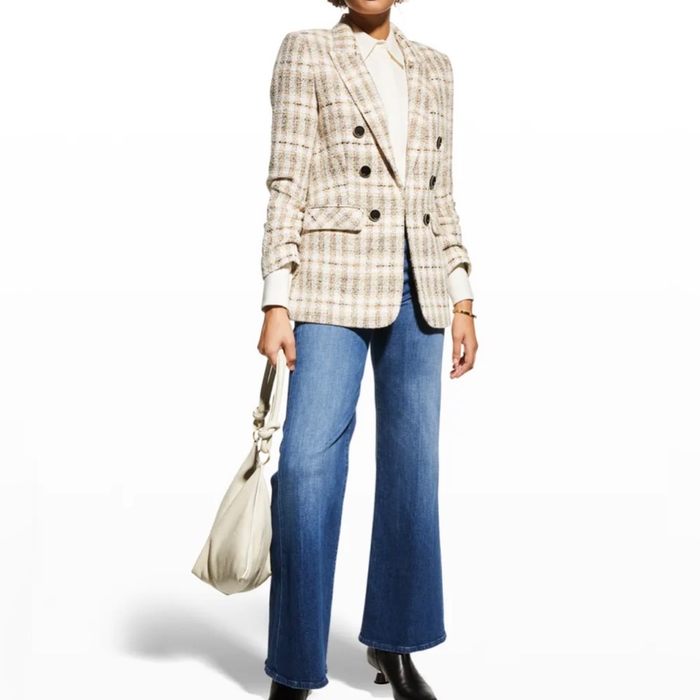 Veronica Beard Beacon Tweed Dickey Jacket size 2